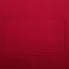 Фартук Доляна "Классика", цв.бордовый, 80*60 см, 100% п/э - Фото 3