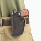 Кобура универсальная Attack, со скобой, черная - Фото 1