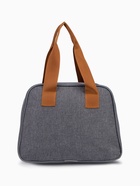 Термосумка на молнии 7 л, серая - Фото 2