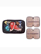 Пенал школьный, 2 секции, 12.5×20.5×4 см «Кеды» - Фото 2