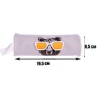 Пенал-тубус школьный на молнии, МИКС - Фото 2