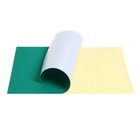 Набор бумаги бархатной САМОКЛЕЮЩЕЙСЯ А4, 5 листов, 5 цветов, плотность 110г/м2 - Фото 4