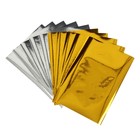 Набор бумаги А4, 10 листов, 2 цвета (5 штук золотой + 5 штук серебряной) - фото 9635805