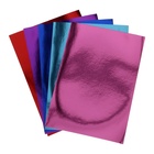 Картон цветной фольгированный Calligrata, А4, 5 листов, 5 цветов - Фото 6