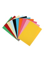 Картон цветной Calligrata, А4, 100 листов, 10 цветов, двусторонний, тонированный в массе - Фото 3