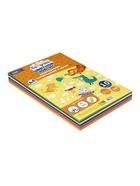 Картон цветной Calligrata, А4, 100 листов, 10 цветов, двусторонний, тонированный в массе - Фото 7