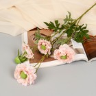 Цветы искусственные "Махровый гибискус" 82 см, розовый - фото 9636015