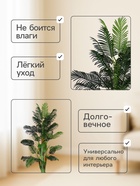 Дерево искусственное «Финиковая пальма», h=170 см - Фото 2