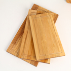 Набор досок разделочных Дарим Красиво «Парус», 3 шт., 38×22×1.8 см, 34×20×1.8 см, 30×18×1.8 см, на подставке, дерево - Фото 3