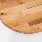 Набор досок разделочных Дарим Красиво «Круг», 3 шт., d=35×1.8 см, 30×1.8 см, 25×1.8 см, на подставке, дерево - Фото 4