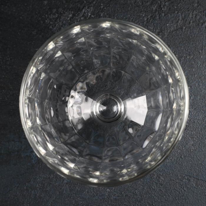 Креманка стеклянная «Мальва. Монарх», 310 мл, d=10 см - фото 1905334115