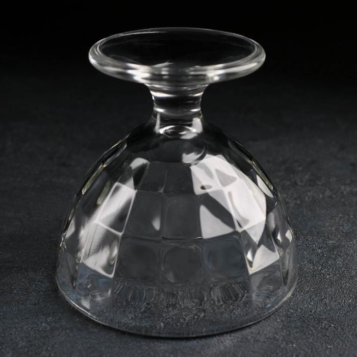 Креманка стеклянная «Мальва. Монарх», 310 мл, d=10 см - фото 1905334116