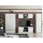 Шкаф двухстворчатый для одежды «Челси», с ящиками, 902×514×1796 мм, цвет белый глянец/белый - Фото 2