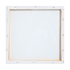 Холст на подрамнике, хлопок 100%, 1.6×20×20 см, акриловый грунт, мелкозернистый, 280 г/м² - Фото 4