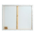 Холст на подрамнике, хлопок 100%, 1.6×90×120 см, акриловый грунт, среднезернистый, 380 г/м² - Фото 4