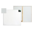 Холст на подрамнике, хлопок 100%, 1.6×80×90 см, акриловый грунт, среднезернистый, 380 г/м² - Фото 1