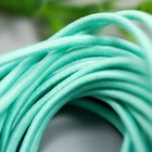 Резинка для творчества "Fabrika Decoru" круглая 2мм Мятная - фото 24669583