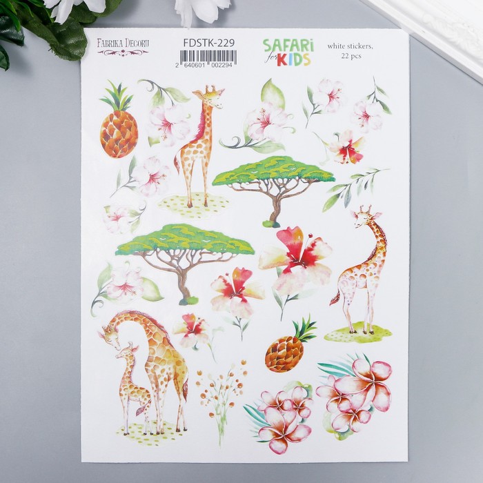 Набор стикеров "Fabrica Decoru" 22 шт №229 - Фото 1