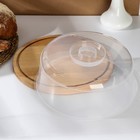 Хлебница Adelica, d=26×1,8 см, с пластиковой крышкой - фото 59335874