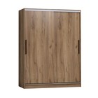 Шкаф - купе Strike, 1600×595×2105 мм, цвет дуб табачный craft - Фото 1