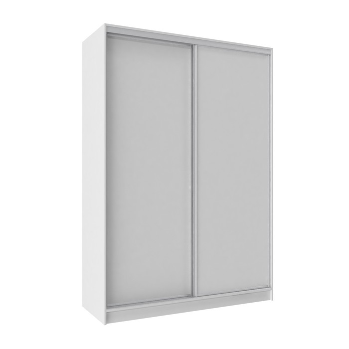 Шкаф - купе «Домашний», 1600×600×2300 мм, цвет белый - Фото 1