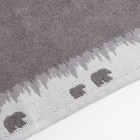 Полотенце махровое LoveLife "Winter dream" 30х60 см, серый, 100% хлопок, 400 гр/м2 - Фото 5