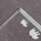 Полотенце махровое LoveLife "Winter dream" 30х60 см, серый, 100% хлопок, 400 гр/м2 - Фото 6