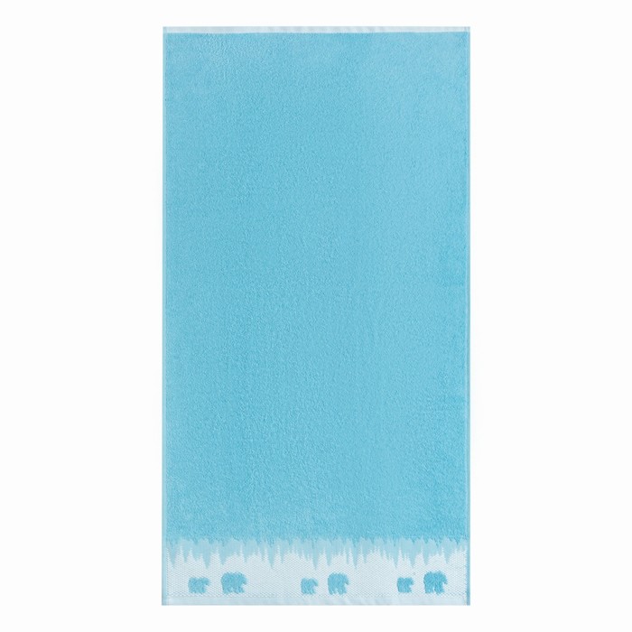 Полотенце махровое LoveLife «Winter dream» 30×60 см, голубой, 100% хлопок, 400 г/м² - Фото 1