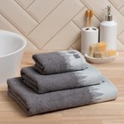 Полотенце махровое Love Life «Winter dream» 50×90 см, серый, 100% хл, 400 г/м² - Фото 3