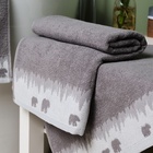 Полотенце махровое Love Life Winter dream 50×90 см, 100% хлопок, 400 г/м², серое - Фото 9