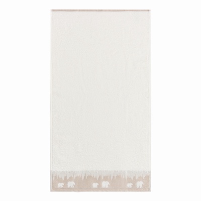 Полотенце махровое Love Life Winter dream 70×130 см, 100% хлопок, 400 г/м², белое