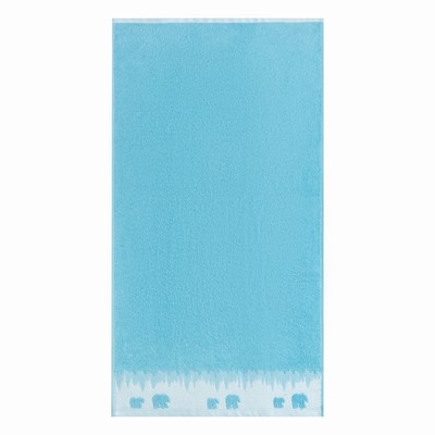 Полотенце махровое Love Life «Winter dream» 70×130 см, голубой, 100% хл, 400 г/м²