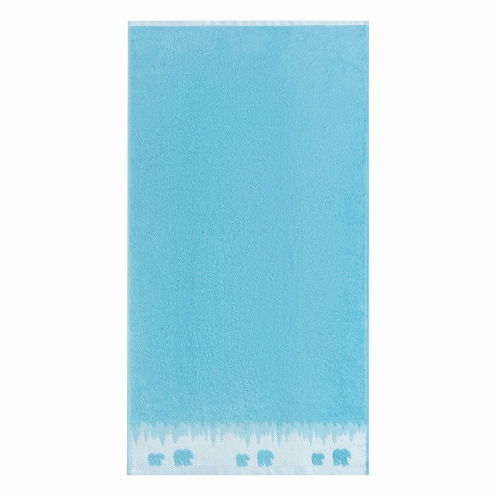 Полотенце махровое Love Life «Winter dream» 70×130 см, голубой, 100% хл, 400 г/м² - Фото 1