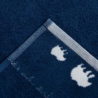 Полотенце махровое Love Life «Winter dream» 70×130 см, синий, 100% хл, 400 г/м² - Фото 6