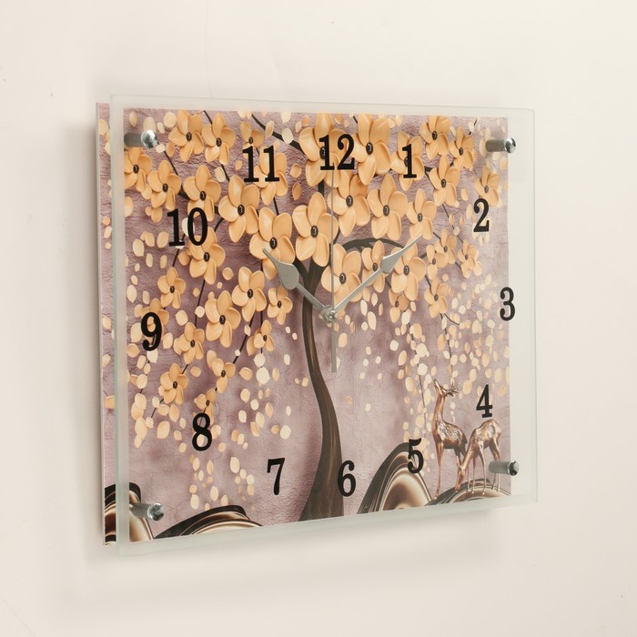Часы настенные, серия: Природа, "Дерево", 30 х 40 см - фото 1905951061