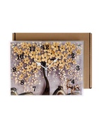 Часы-картина настенные, интерьерные "Дерево", бесшумные, 30 х 40 см - фото 45383045