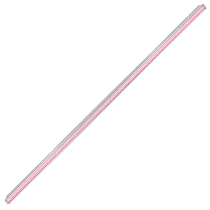 Фитосветильник светодиодный, 14 Вт, 872 мм, линейный, розовый спектр - Фото 1