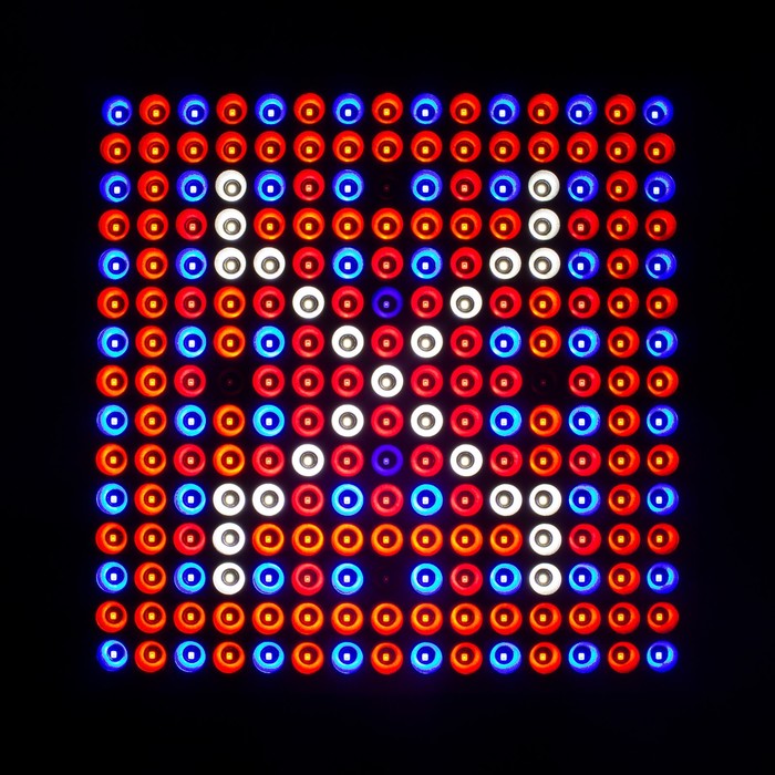 Фитопанель светодиодная, 36 Вт, 31 × 31 × 1,2 см, полный спектр - фото 1888274225