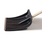 Лопата пластиковая, ковш 380 × 360 мм, с металлической планкой, с ручкой, «Снеговик» - фото 8828532