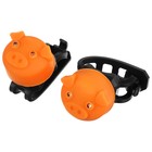 Комплект велосипедных фонарей JY-339P, передний и задний, цвет оранжевый - фото 321325042