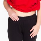 Брюки женские, цвет чёрный, размер 56 - Фото 5