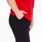 Брюки женские, цвет чёрный, размер 58 7665852