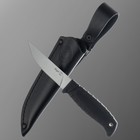 Нож кавказский, туристический "Норд" с чехлом, сталь - AUS-8, рукоять - эластрон, 10.5 см - фото 11892882