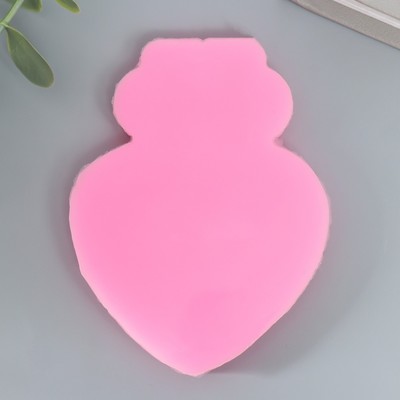 Молд силиконовый «Сердце с кусочками пазла», 2 предмета