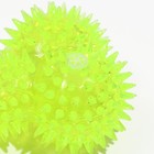 Игрушка для собак "Светящаяся кость", TPR, 10,5 см, жёлтая - Фото 3