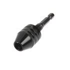 Мини-патрон для дрели, ТУНДРА, хвостовик 1/4", зажим 0.3 - 6.5 мм - Фото 1