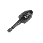 Мини-патрон для дрели, ТУНДРА, хвостовик 1/4", зажим 0.3 - 6.5 мм - Фото 3