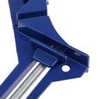 Струбцина угловая ТУНДРА, 90°, винтовой зажим, алюминиевая, 75 мм - Фото 8