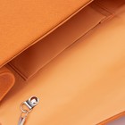 Сумка-клатч на клапане, цвет оранжевый - фото 21527013