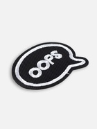 Термоаппликация Oops, 4.8×3.8 см, фасовка 10 шт., чёрная 7291873 - фото 319795103